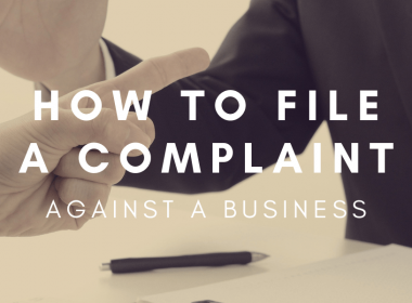 how to file a complaint against a business