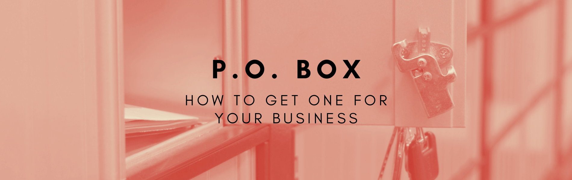 how to get a po box for a business