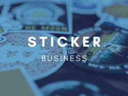 how to start a sticker business